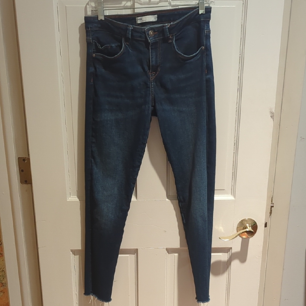 Zara Midnight Blue Skinny Jeans